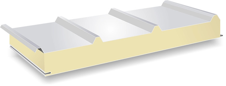 Tető Szendvicspanel 4 Bordás