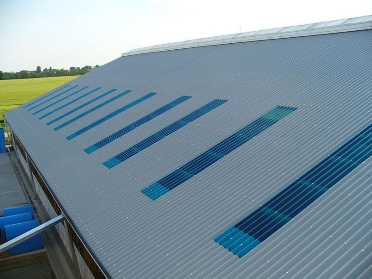 Trapézlemez bevilágító - 7